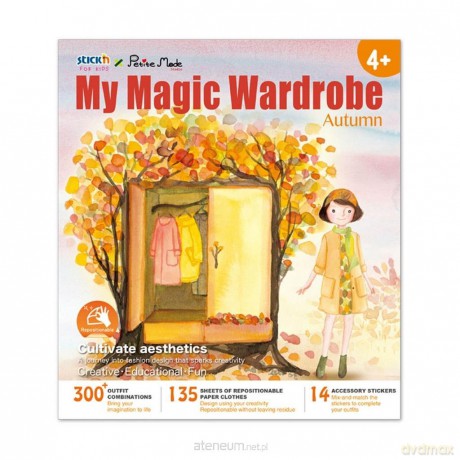 Książka do zabawy moja magiczna garderoba jesień