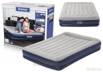 Materac dmuchany 203x152x36 cm [SPORT]