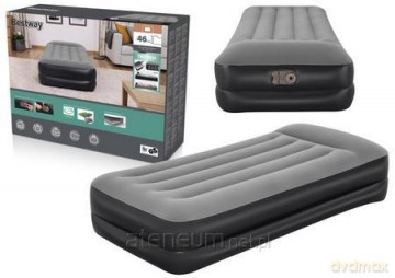 Materac welurowy z pompką elektryczną 191x97x46 cm [SPORT]