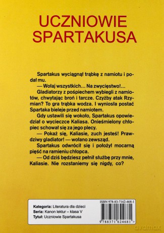 Uczniowie Spartakusa - Halina Rudnicka [KSIĄŻKA]