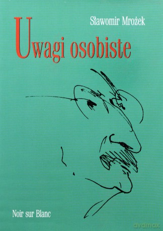 Uwagi Osobiste - Sławomir Mrożek [KSIĄŻKA]