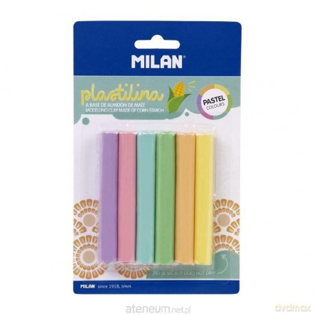 Plastelina pastel 6 kolorów x 11g