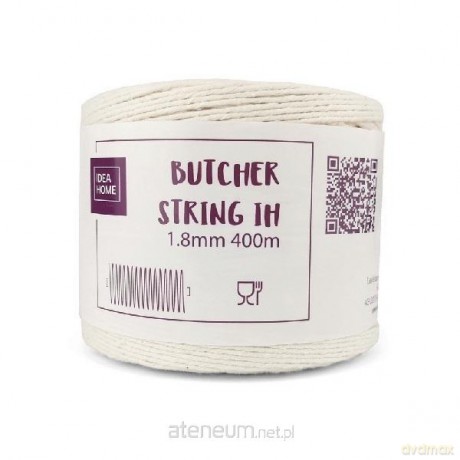 Sznurek wędliniarski ih 1.8mm 400m biały