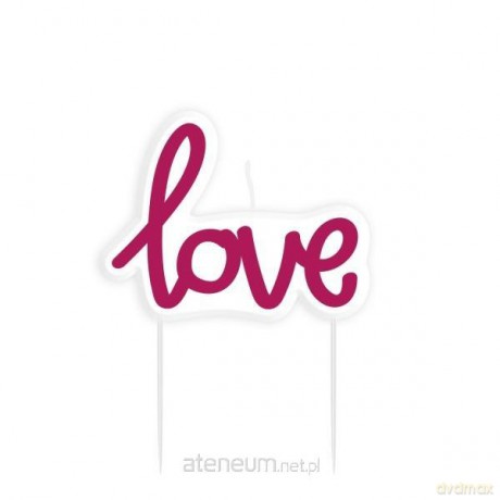 Świeczka mini Love""