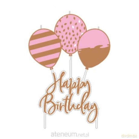 Świeczka na patyczku happy birthday" 6