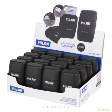 Temperówko - gumka Compact Shadow (16szt)
