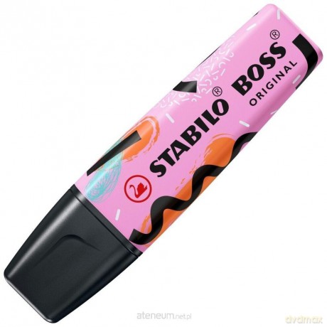 Zakreślacz Boss Original Pastel fuksja (10szt)