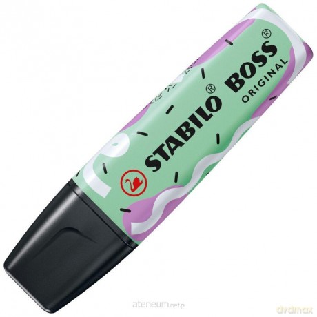 Zakreślacz Boss Original Pastel zielony (10szt)