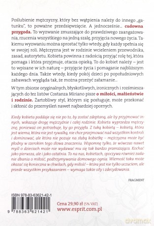 Wyjdź Za Mąż i Poddaj Się - Constanza Miriano [KSIĄŻKA]