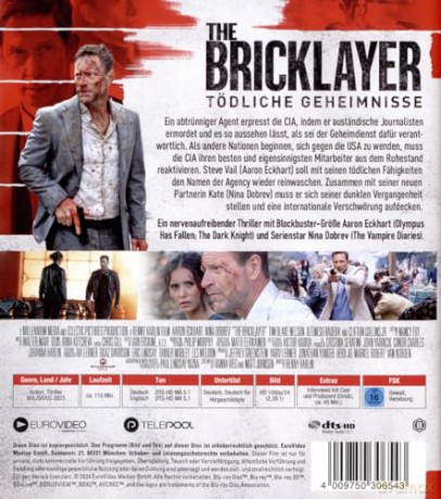 The Bricklayer (Murarz. Na granicy spisku) [Blu-Ray]