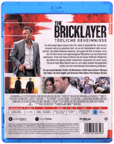 The Bricklayer (Murarz. Na granicy spisku) [Blu-Ray]