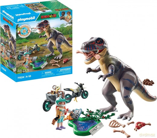 PLAYMOBIL Zestaw figurek Dinos 71524 W poszukiwaniu T-Rexa [FIGURKA]