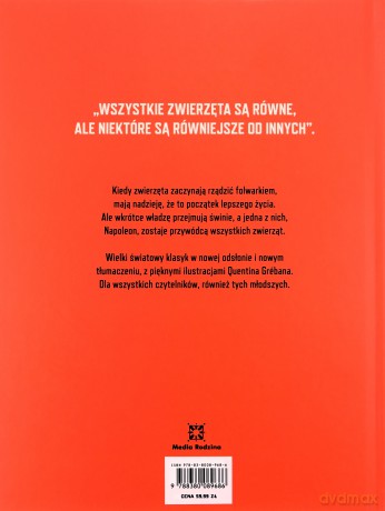 Folwark zwierzęcy - George Orwell [KSIĄŻKA]