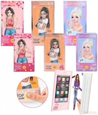 Kolorowanka grający telefon Top Model 1szt. mix wzorów 12903A