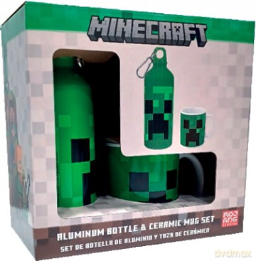 Kubek + butelka 500ml Minecraft MC00015