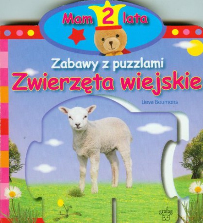 Zabawy z Puzzlami Zwierzęta Wiejskie - Lieve Boumans [KSIĄŻKA]