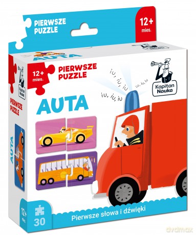 Puzzle auta Pierwsze puzzle Kapitan Nauka [PUZZLE]