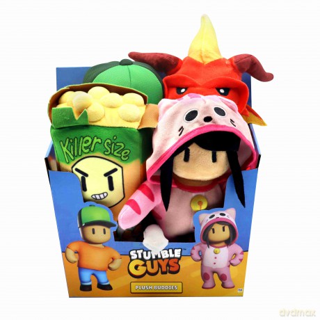 Stumble Guys Plush Buddies display