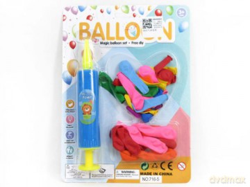 Balony z pompką BBL1584