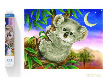 Diamond Dotz Diamentowa mozaika Koala 56x45cm DD7012