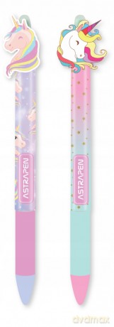 Długopis automatyczny wymazywalny z gumowym uchwytem 0,5 mm ASTRAPEN OOPS! Unicorn 201023001