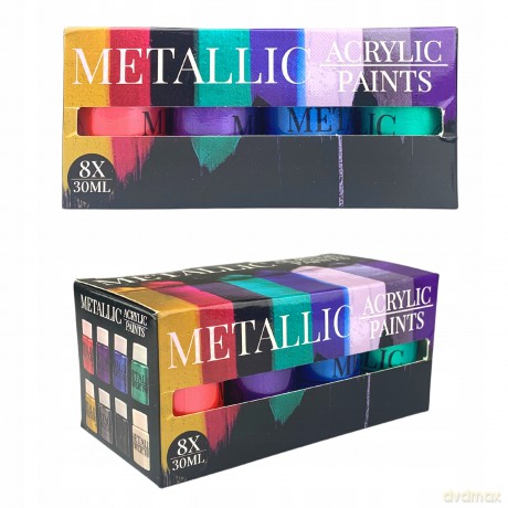 Farby akrylowe Creative Artist 8x30 ml AR0746