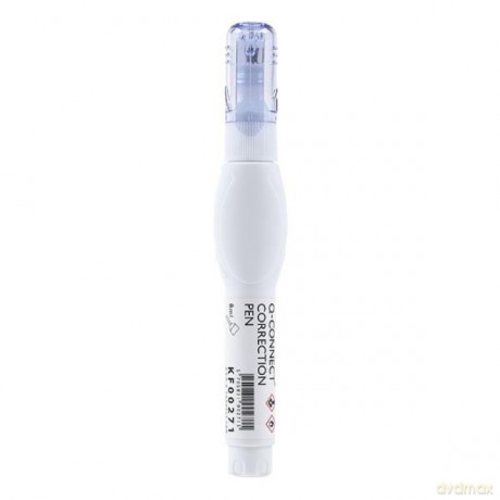 Korektor w piórze Q-CONNECT, metalowa końcówka, 8ml