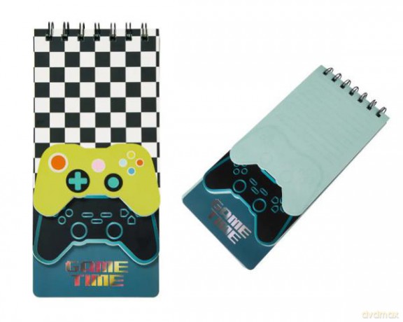 Notatnik GAMER 10x21cm 90k