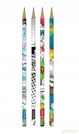 Ołówek grafitowy trójkątny HB ASTRAPEN Comics 206023004