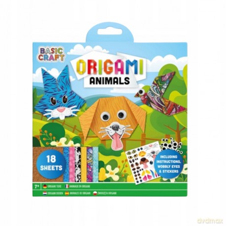 Origami z naklejkami Zwierzęta 100096Z