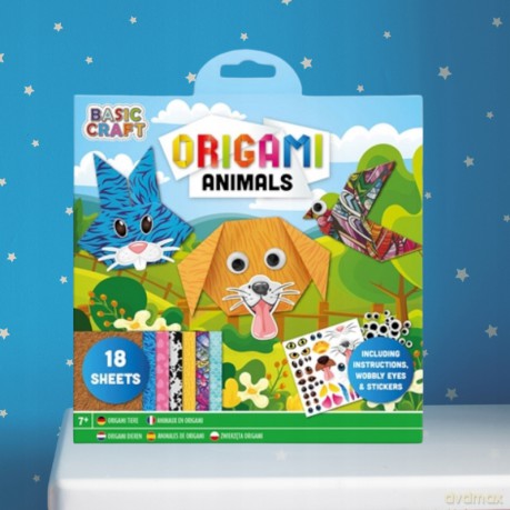 Origami z naklejkami Zwierzęta 100096Z