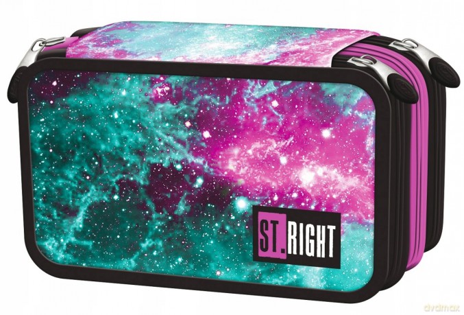 Piórnik potrójny z wyposażeniem STRIGHT PC-05 Nebula