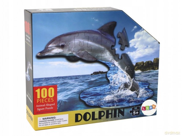 Puzzle 100 el. Motyw Delfina Zwierzęta Morskie 16507 [PUZZLE]
