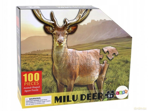 Puzzle 100 el. Motyw Jelenia Zwierzęta Leśne 16505 [PUZZLE]