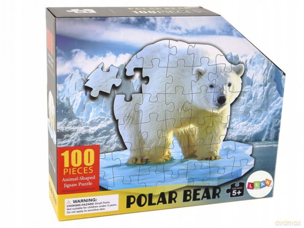 Puzzle 100 el. Motyw Niedźwiedzia Polarnego 16504 [PUZZLE]