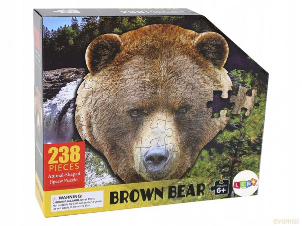 Puzzle 237 el. Motyw Głowy Niedźwiedzia Brunatnego 16514 [PUZZLE]