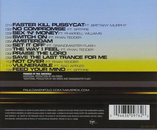 Paul Oakenfold: A Lovely Mind [CD]