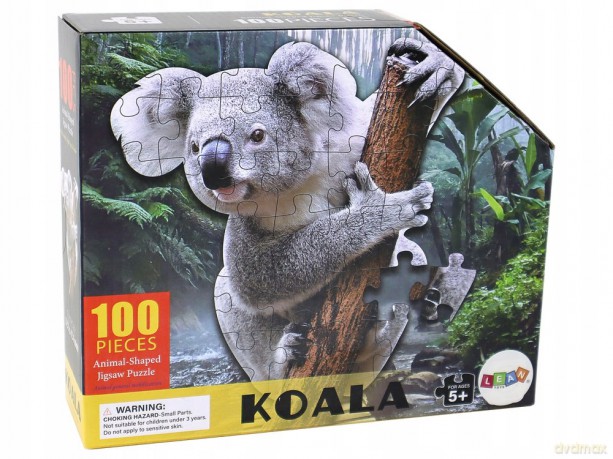 Puzzle 100 el. Motyw Koali Na Drzewie Zwierzęta 16503 [PUZZLE]