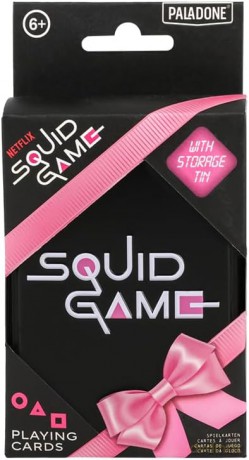 Karty do gry Squid Game w ozdobnej puszce