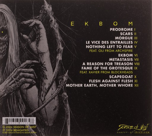 Benighted: Ekbom (digipack) [CD]