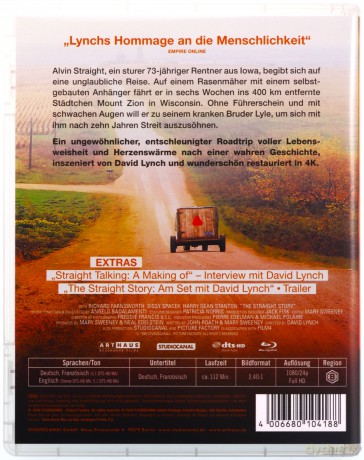 The Straight Story (Prosta historia) [Blu-Ray]
