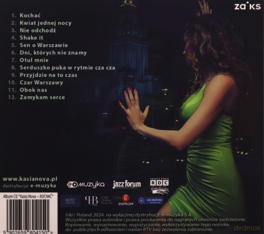 Kasia Nova: Kochać [CD]