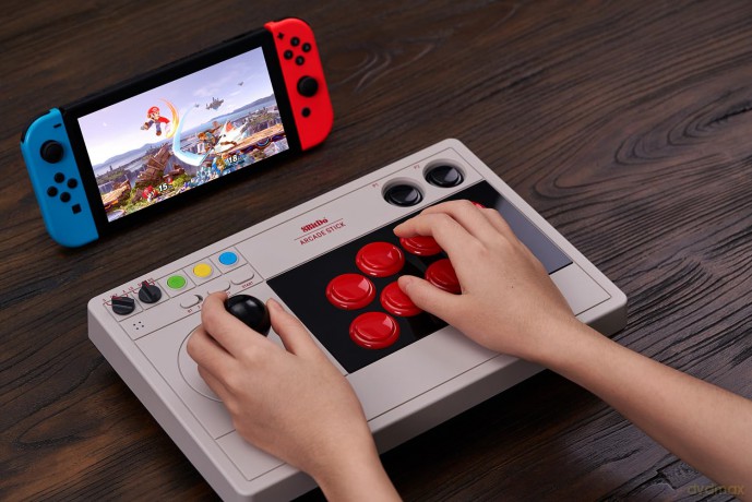 Pad bezprzewodowy, przewodowy do konsoli Nintendo Switch szary
