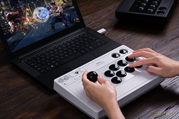 Joystick 8BitDo Arcade Stick for Xbox - White