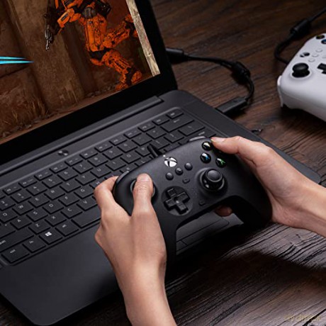 8BitDo Ultimate Wired Xbox Pad Black (Xbox Series X/S, XONE, PC)