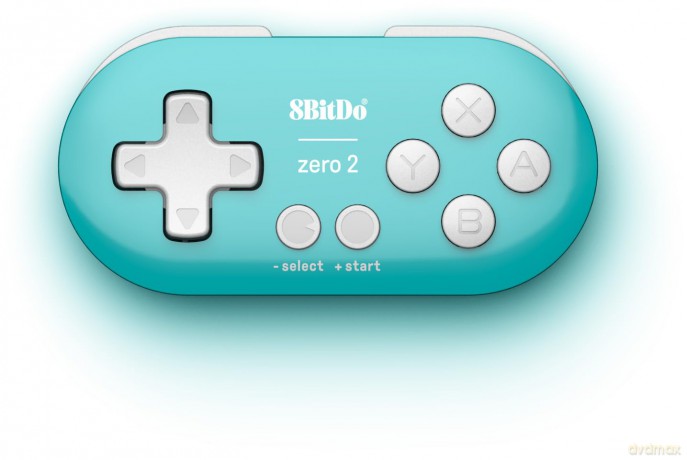 8BitDo Zero 2 Turquoise Edition