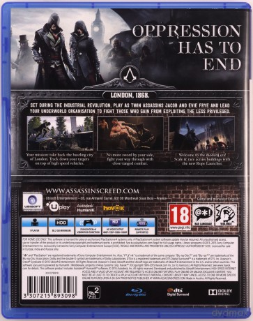 Assassin's Creed: Syndicate [GRA PS4]