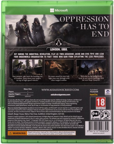 Assassin's Creed: Syndicate [GRA XBOX ONE]