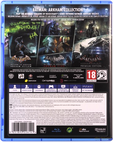 Batman Arkham Collection [GRA PS4]
