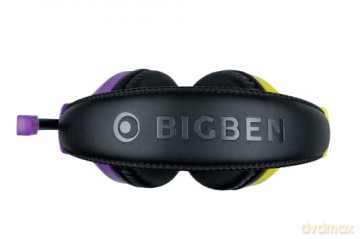 BigBen Wired Stereo Headset (Switch) - różowy/żółty